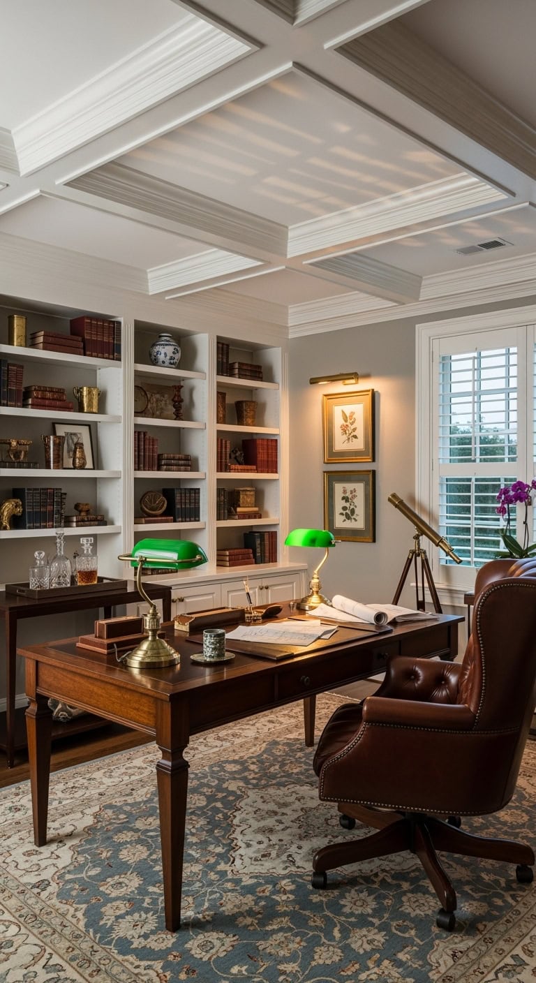 Sophisticated crown molding details