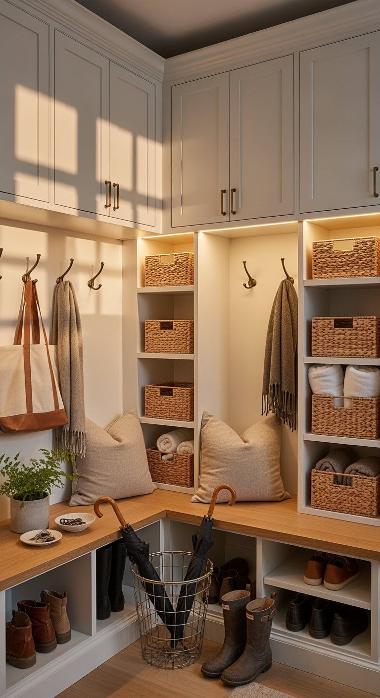 modular stackable mudroom lockers