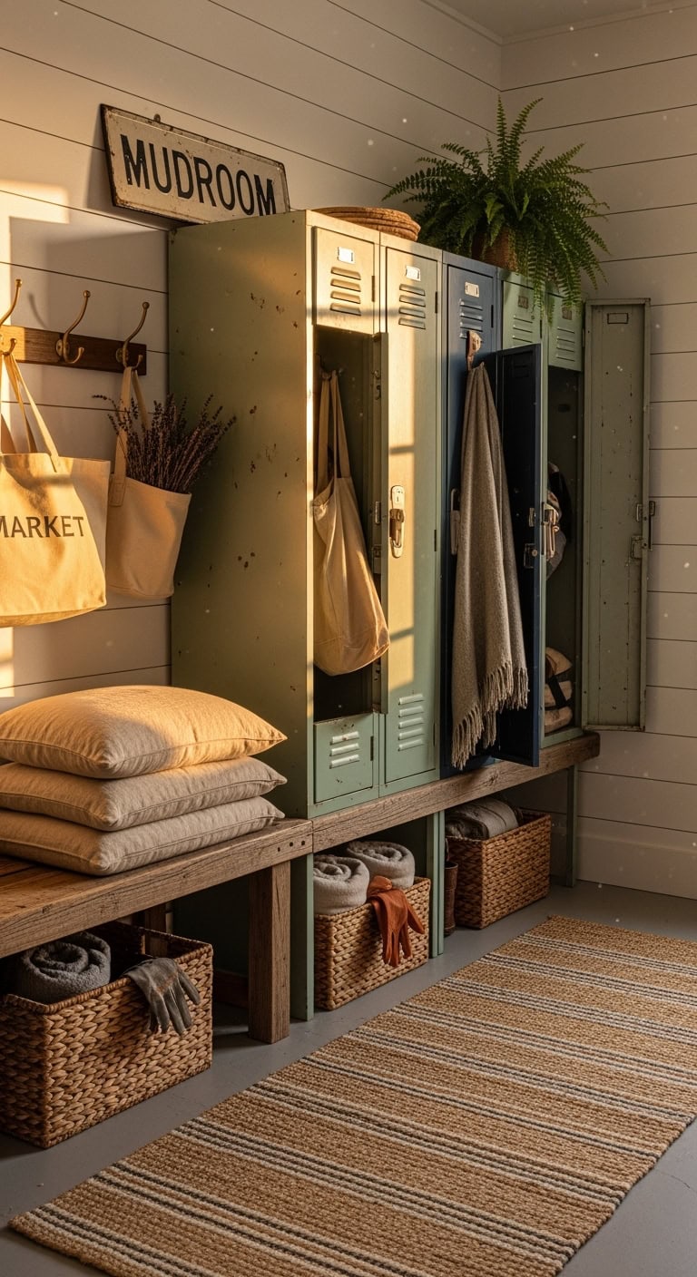 vintage industrial organized functional