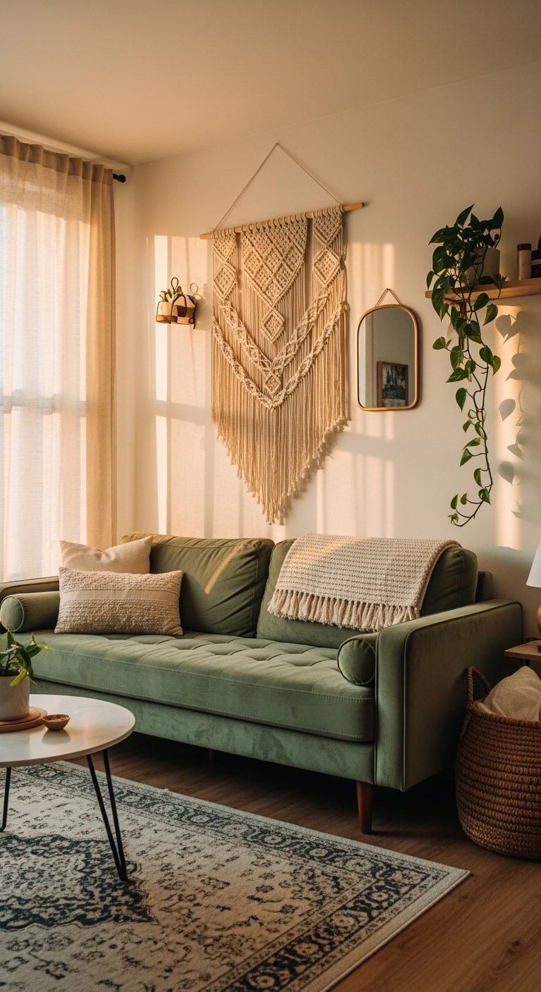 Macramé wall hanging