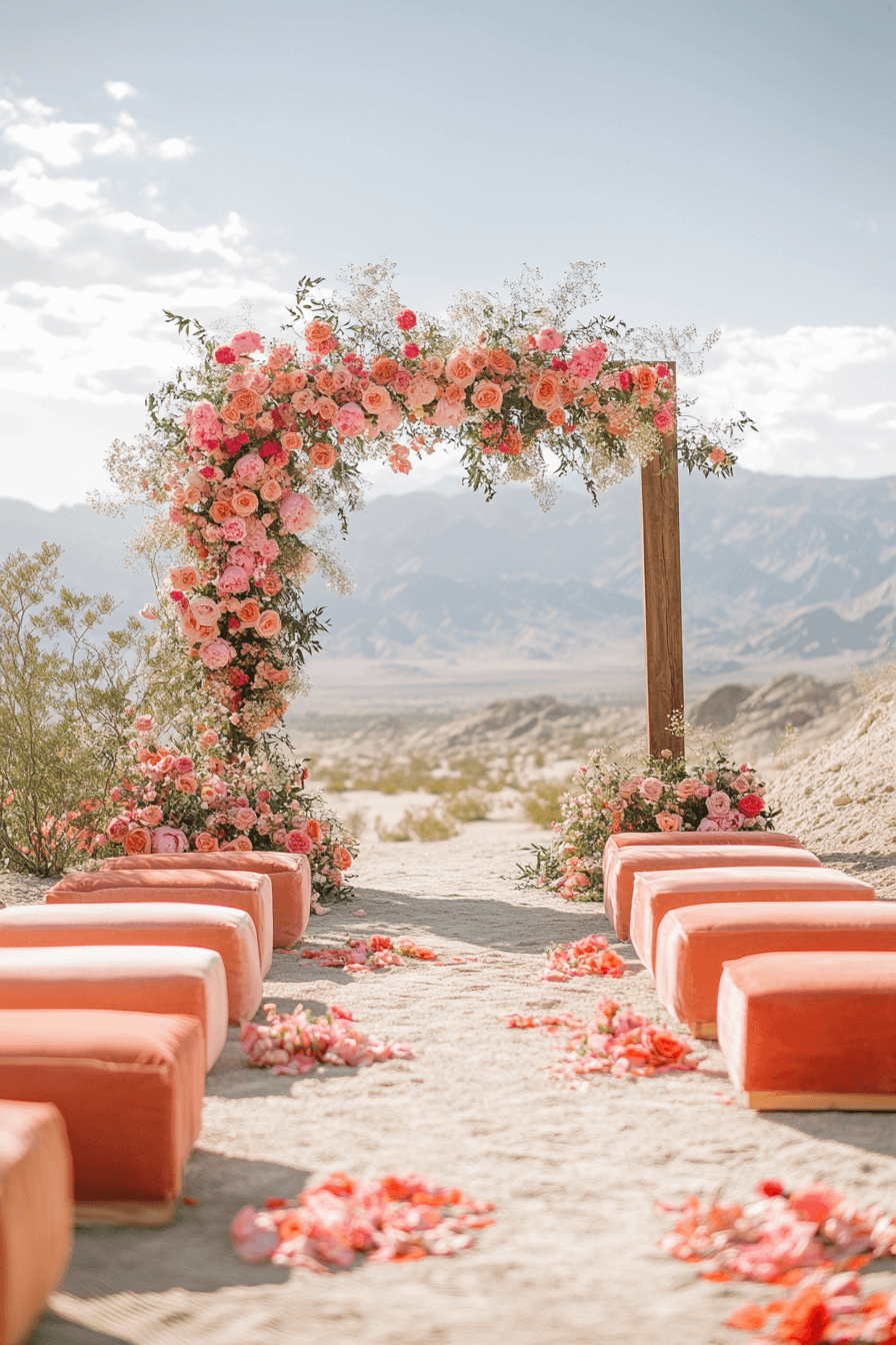 Desert Rose Boho Wedding