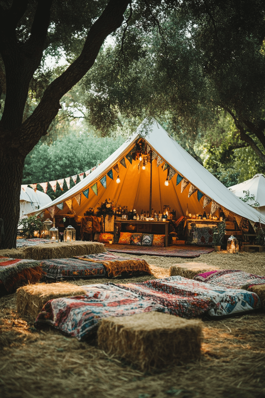 Love Festival Boho Wedding