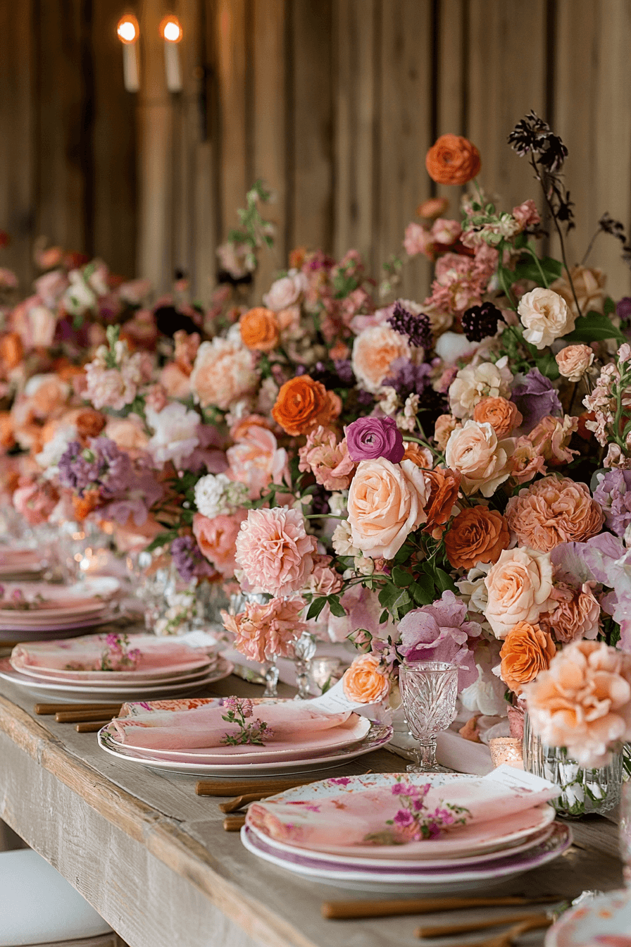 Watercolor Boho Wedding