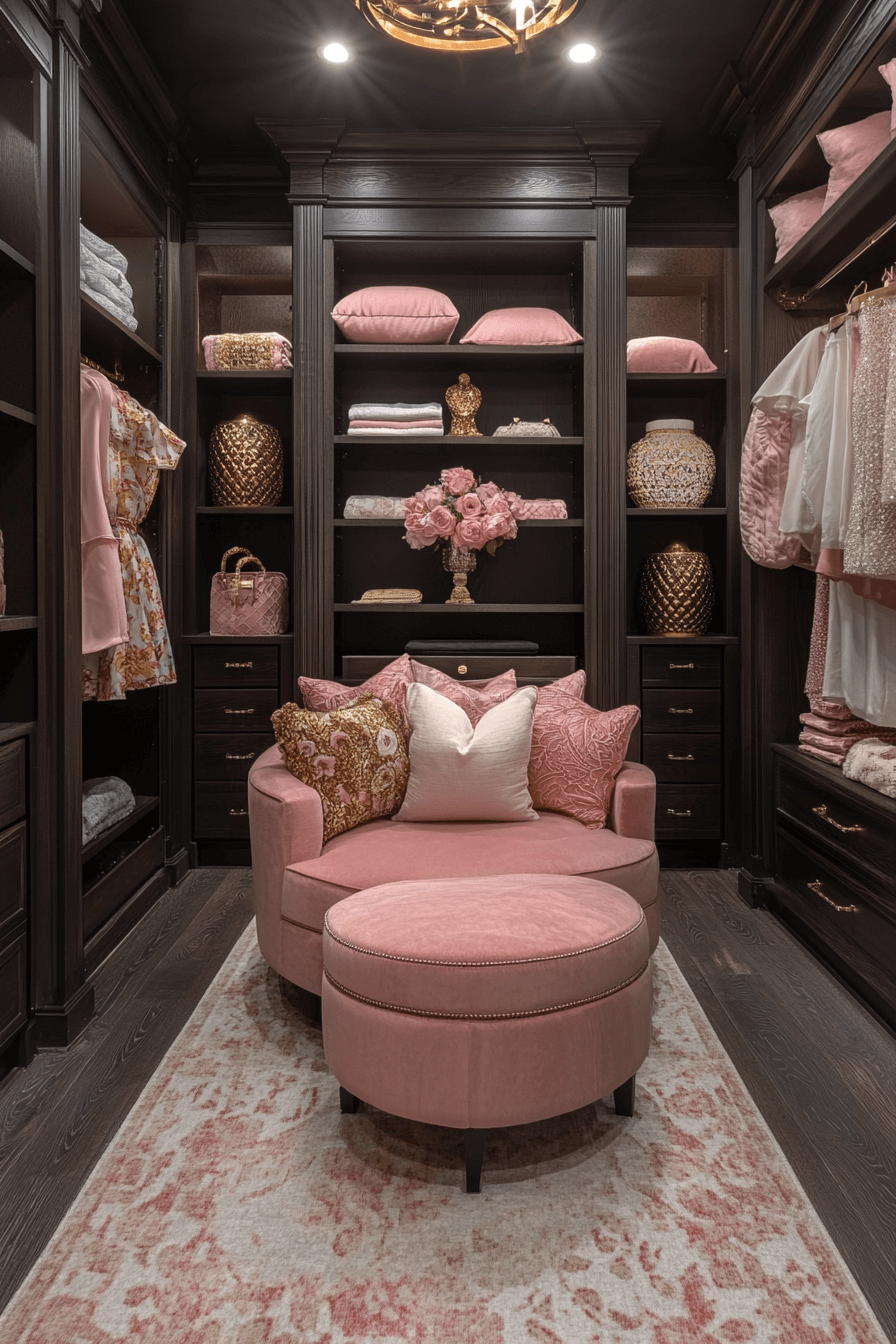 Boutique style walk-in closet
