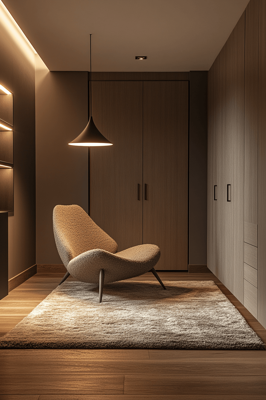 Minimalist luxury closet