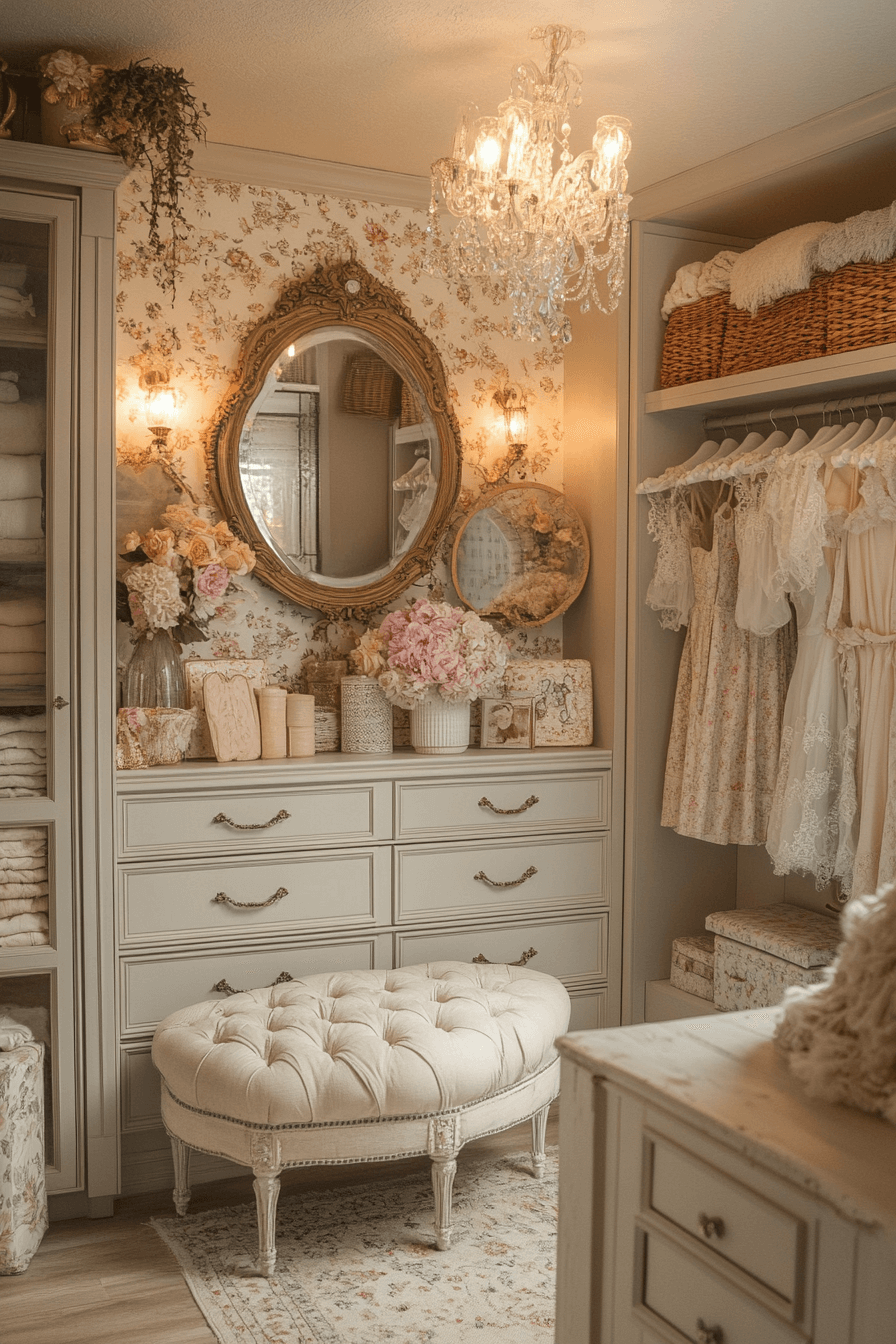 Classic French wardrobe style
