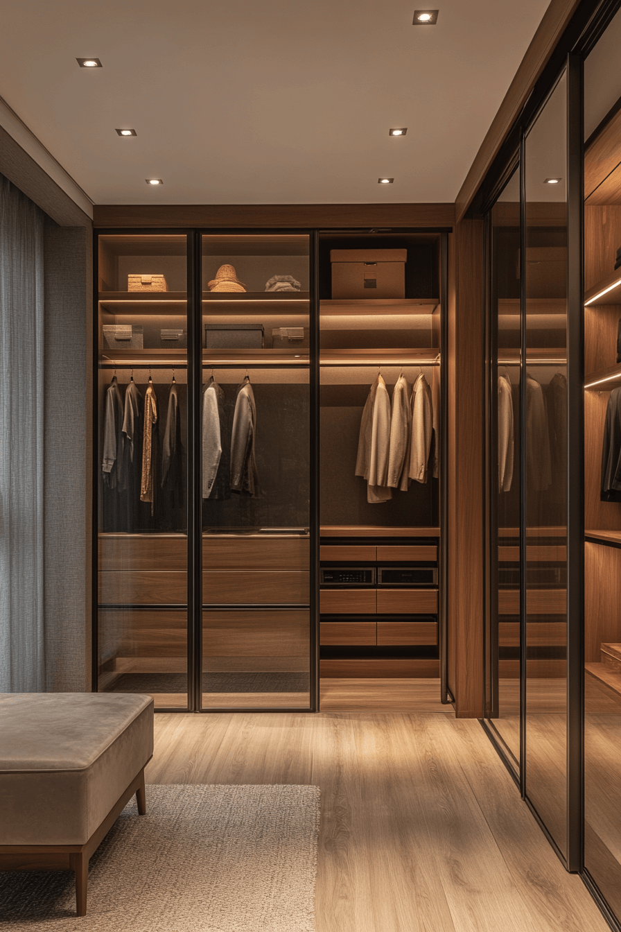 Sliding glass wardrobe doors