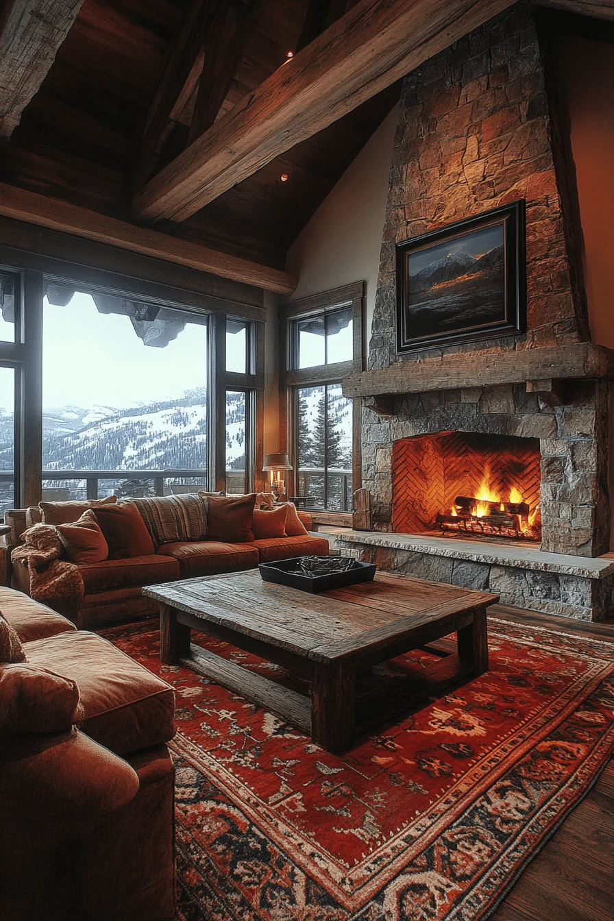 Cozy Country Style Living Room