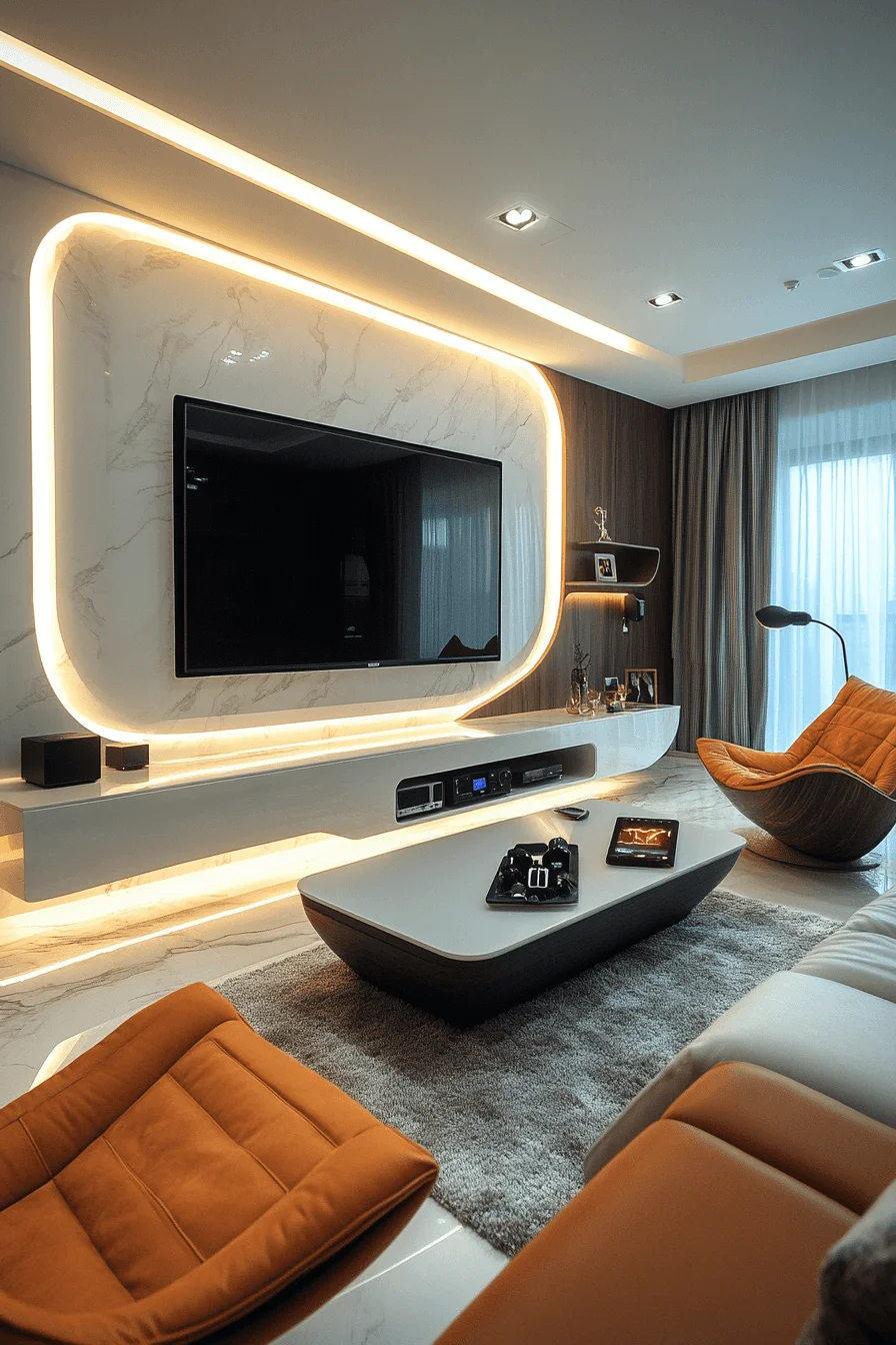 Smart Lighting in Living Room