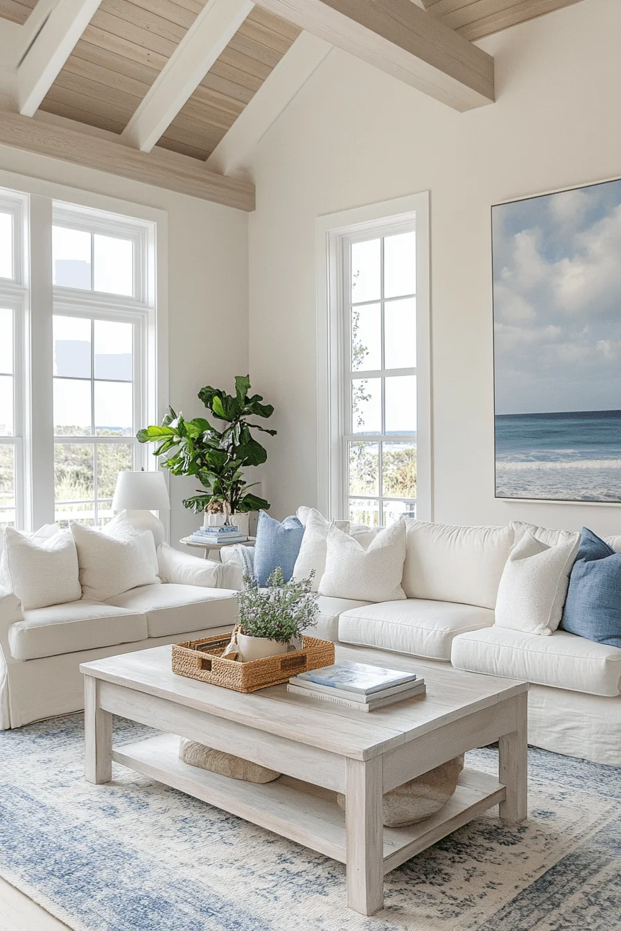 Coastal Style Living Room
