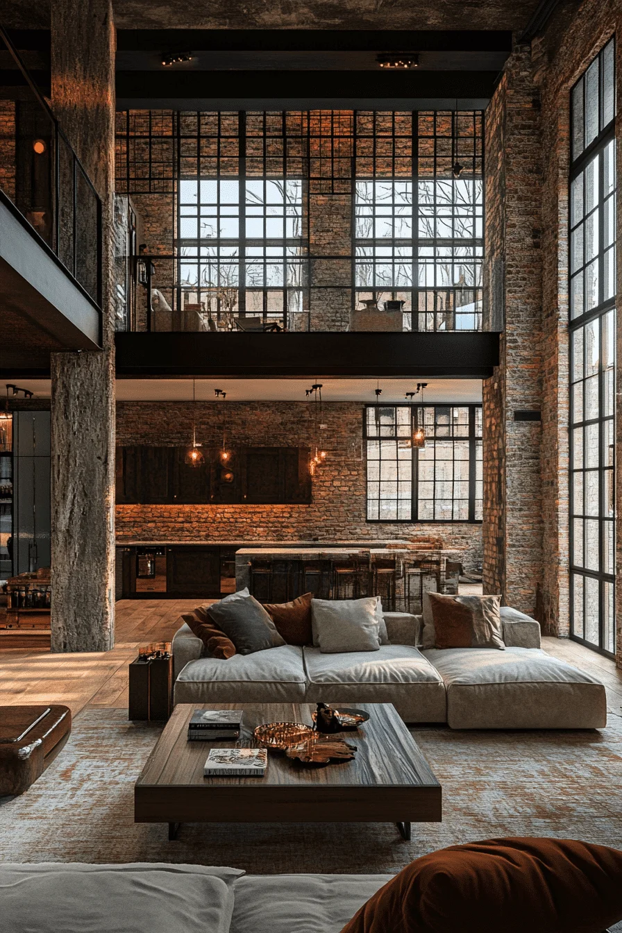 Industrial Style Living Room