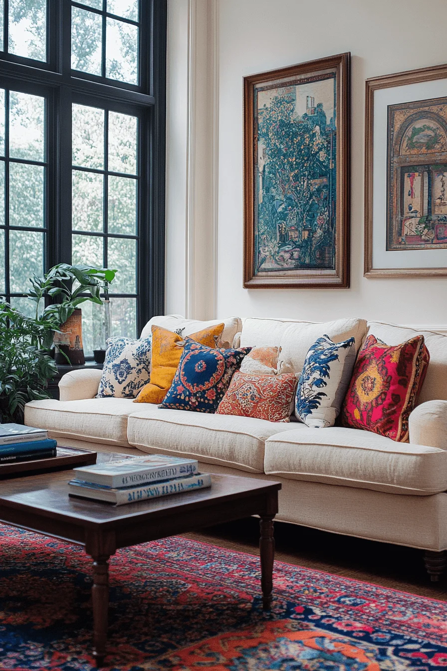 Eclectic Living Room