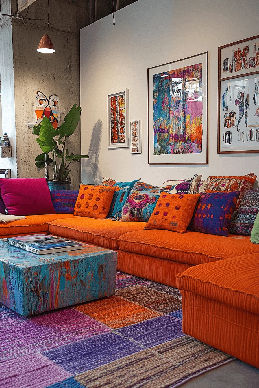 Artistic Living Room