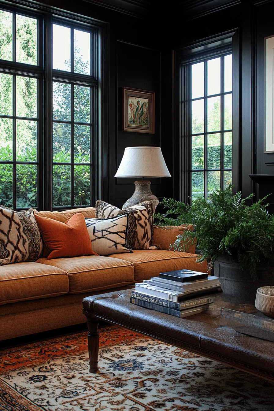 Layered Textural Sanctuary Living Room