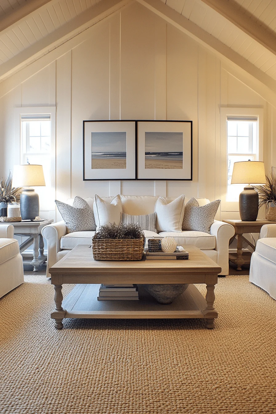 Balanced Symmetry Living Room