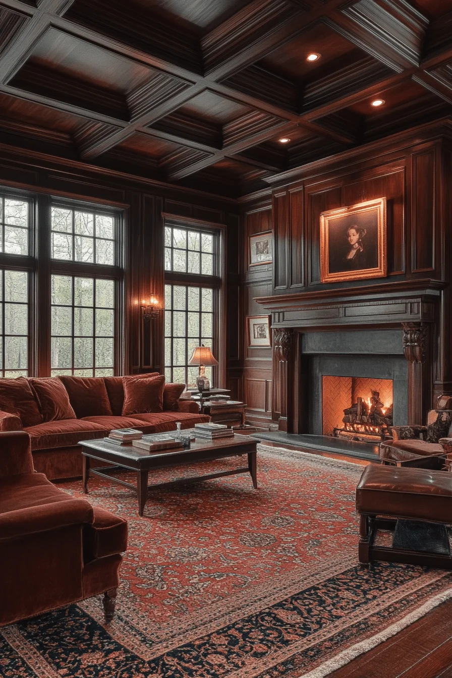 Colonial Warmth Living Room