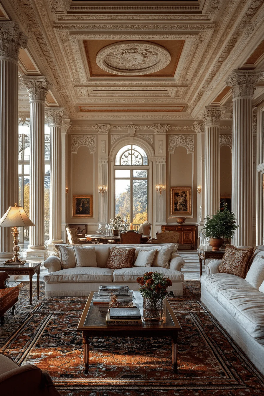 Ancient Refinement Living Room