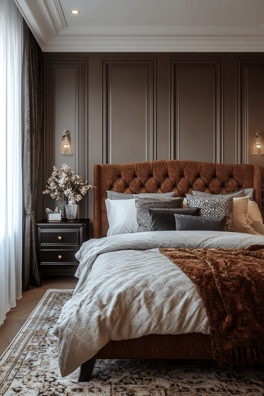 Luxurious Textures Bedroom