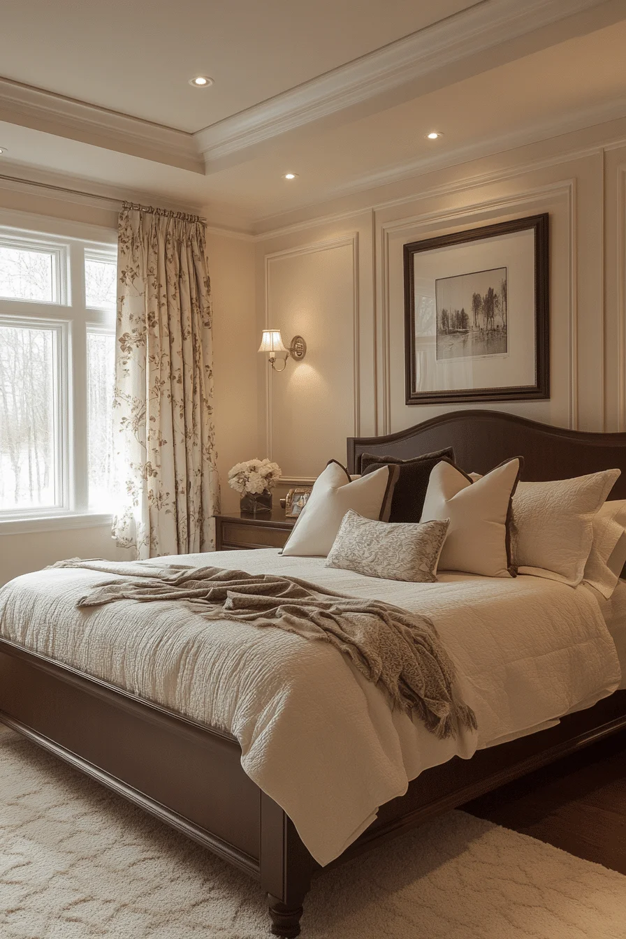 Monochrome Melody Bedroom