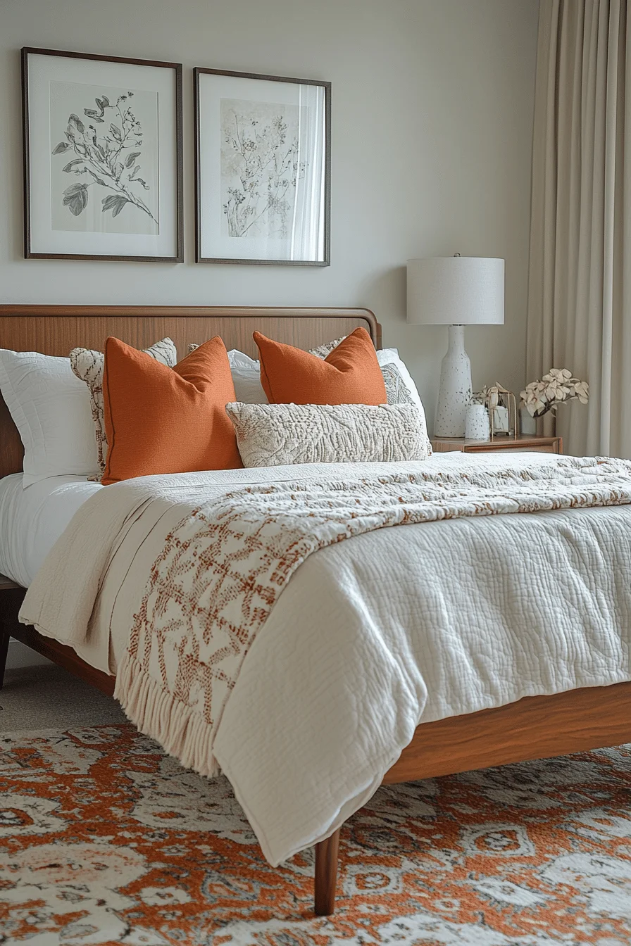 Structured Geometry Bedroom