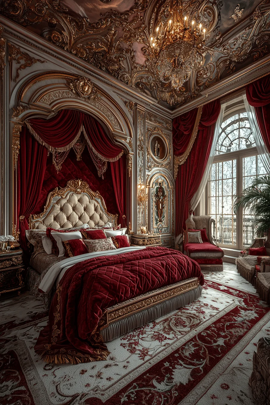 Baroque Elegance Bedroom