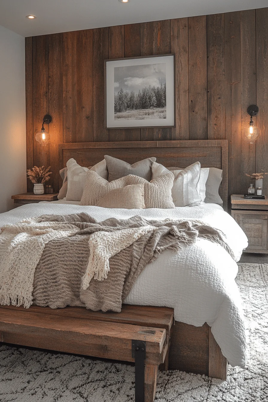 Natural Rustic Bedroom