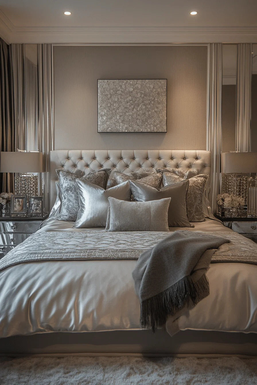 Shiny Modern Bedroom