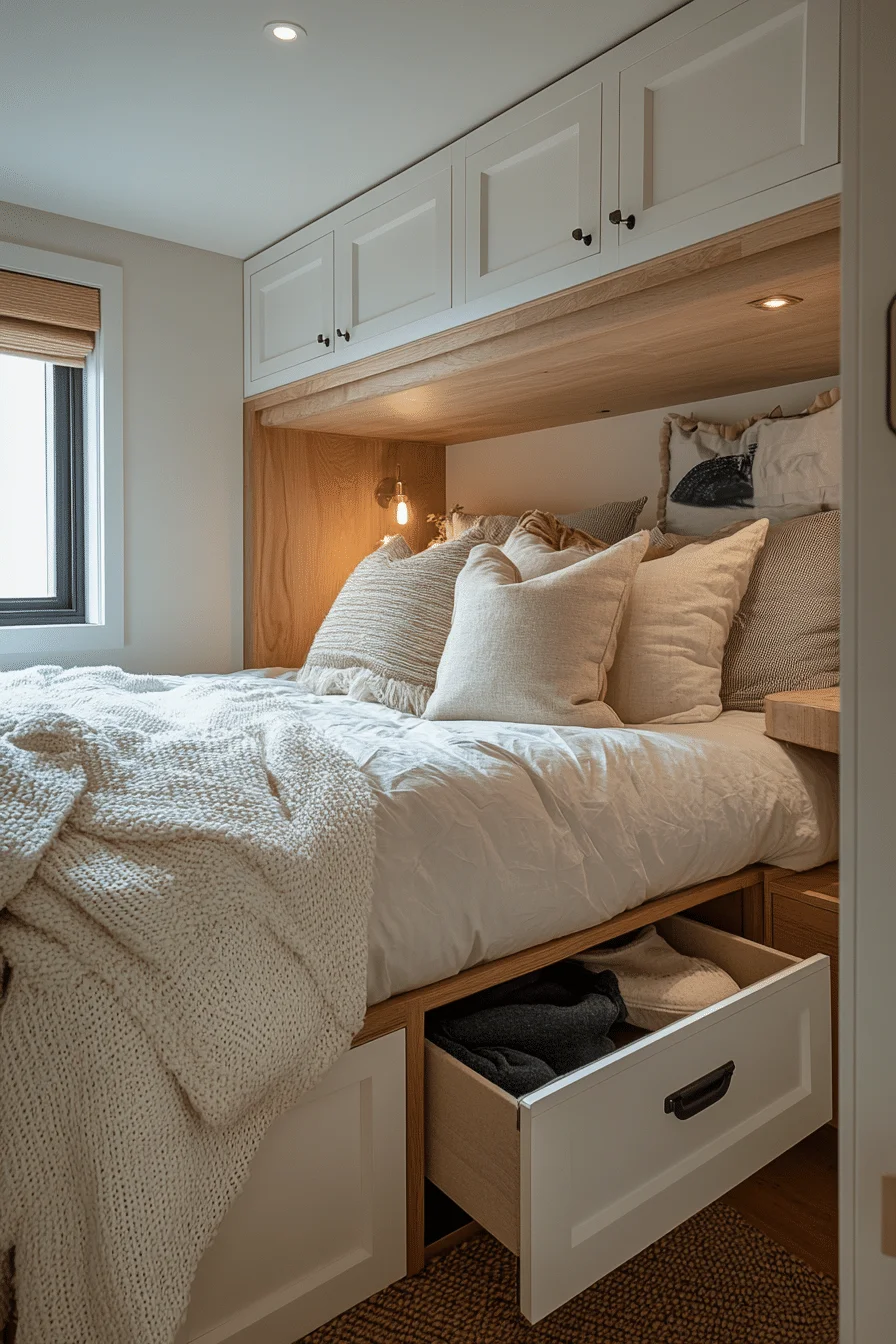 Under-bed storage bins