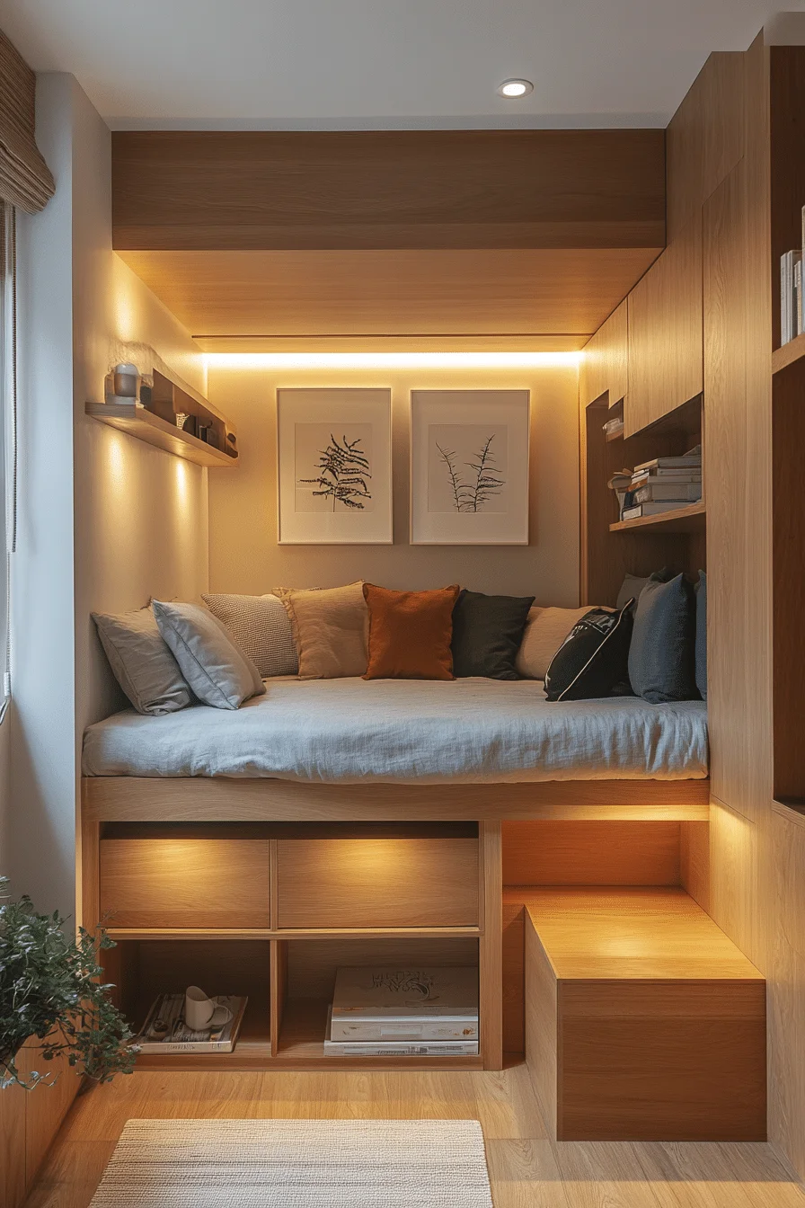 Modular cube storage units