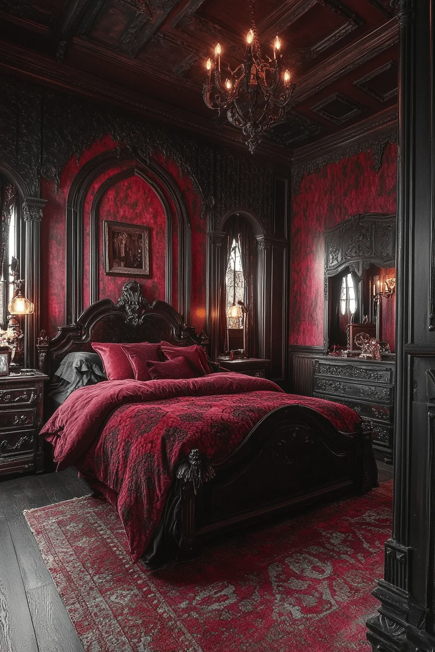 Gothic Style Bedroom