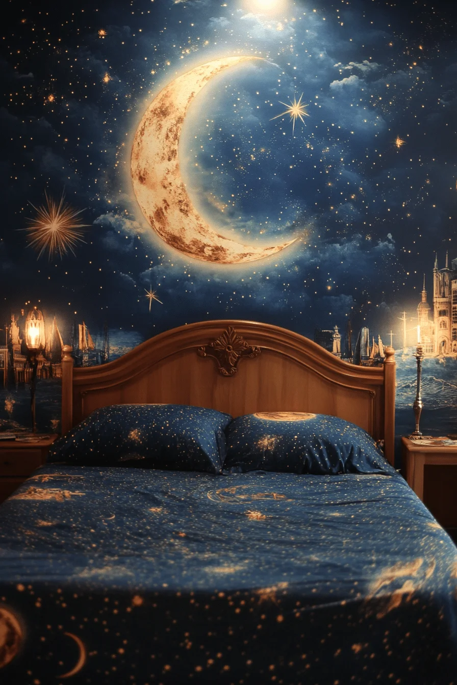 Starry Night Bedroom