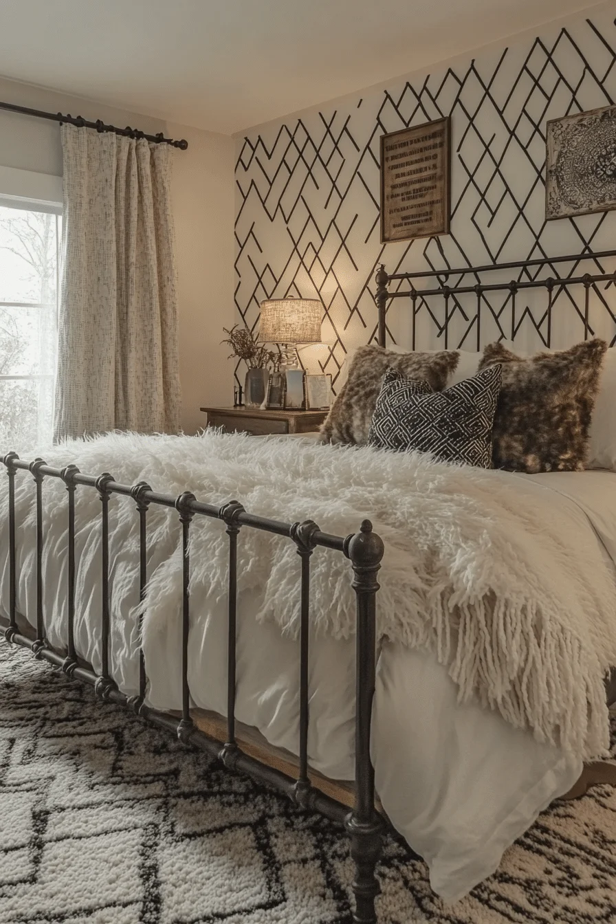 Cozy Modern Farmhouse Interior