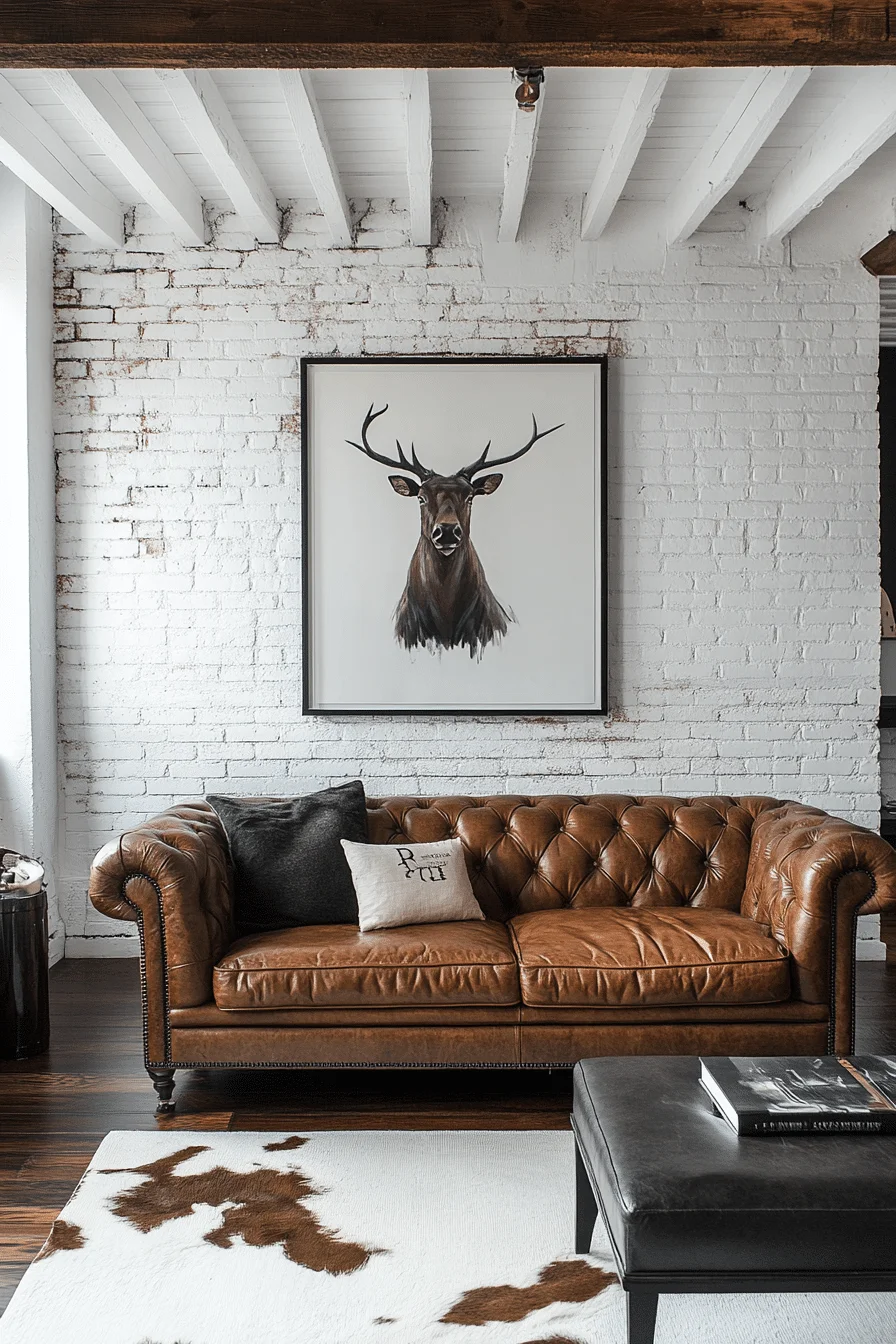 Shiplap and Minimalist Decor Farmhouse