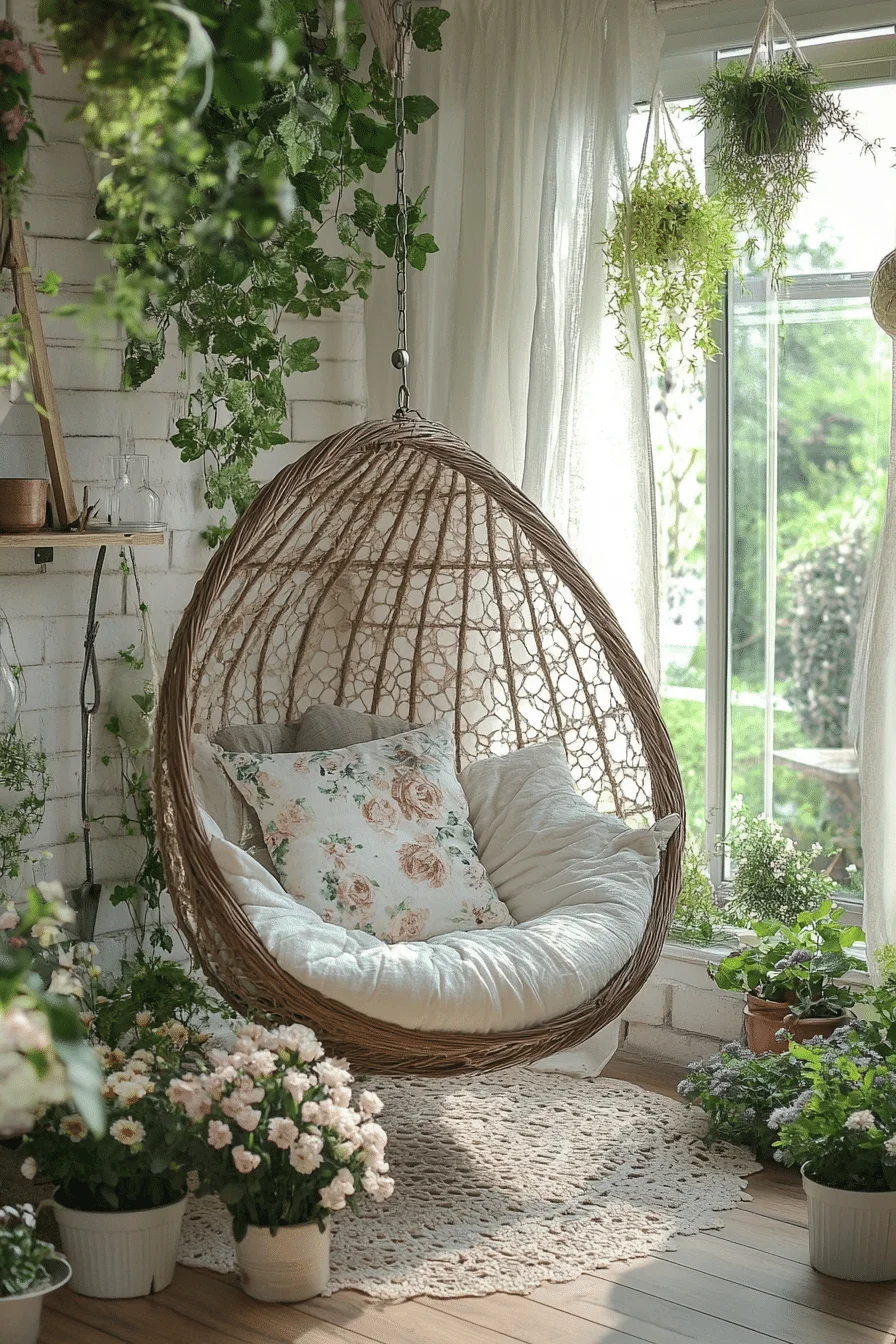 Distressed Furniture and Soft Textiles