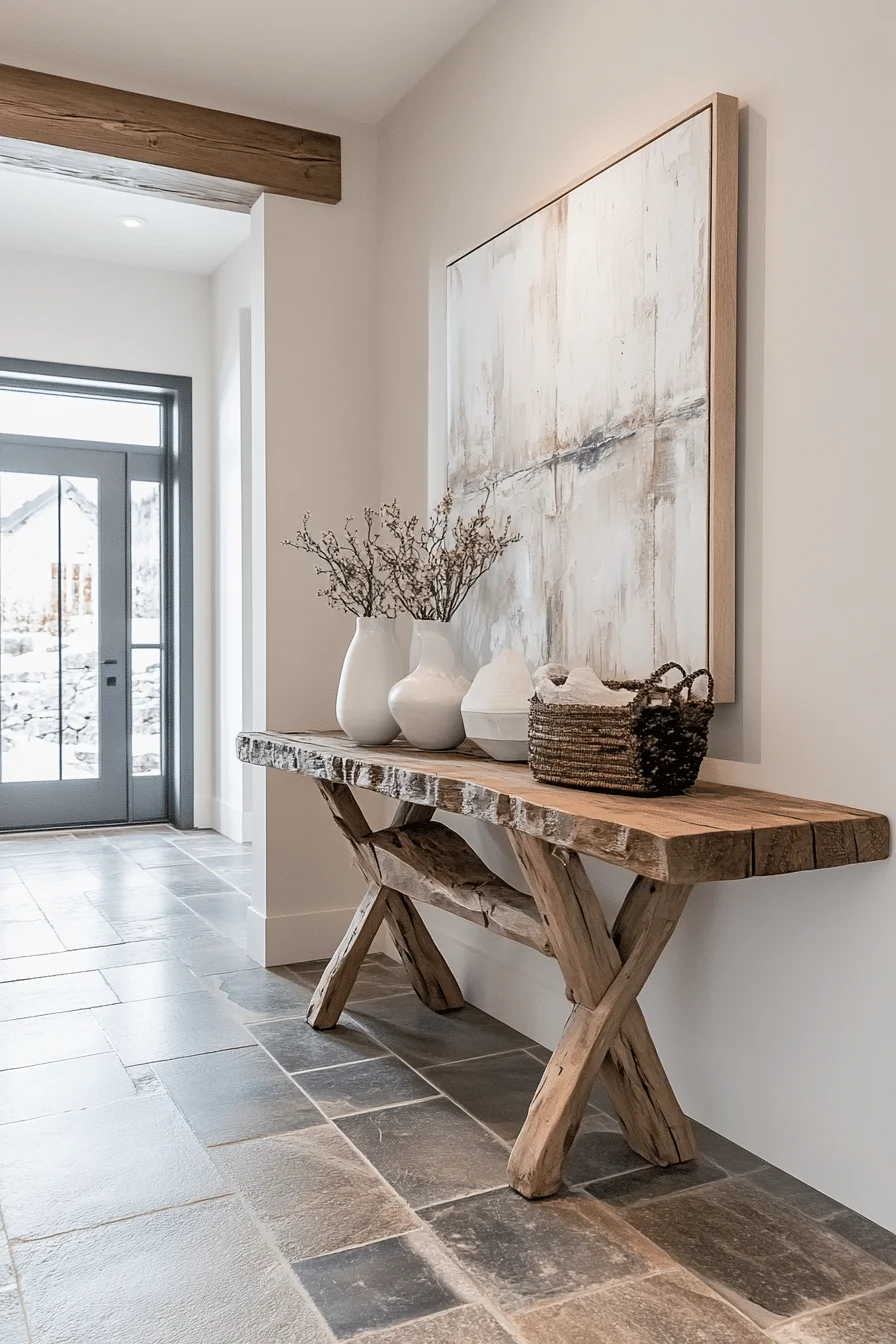 Elegant Rustic Farmhouse Interior