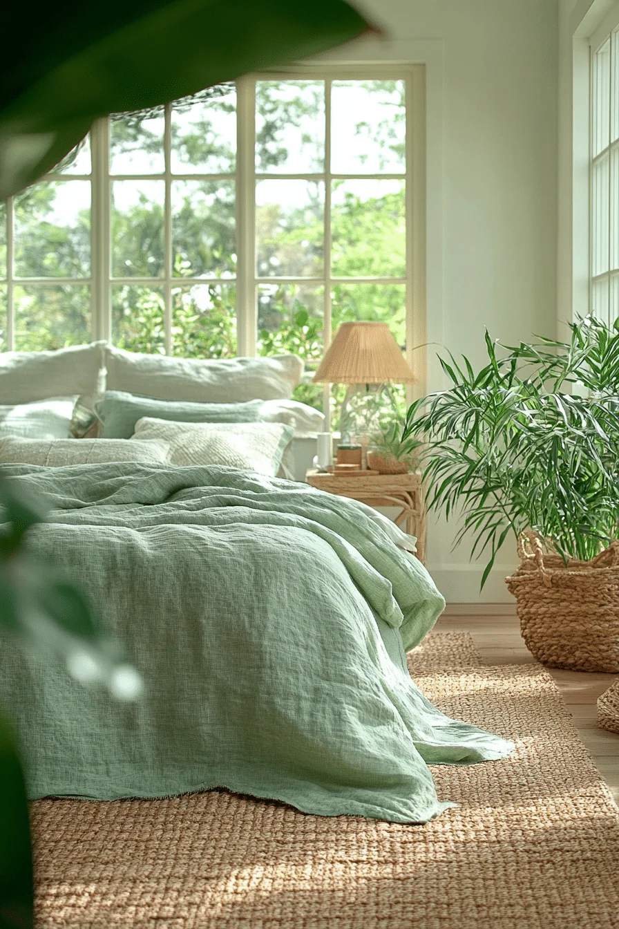 Seagrass Inspired Bedroom