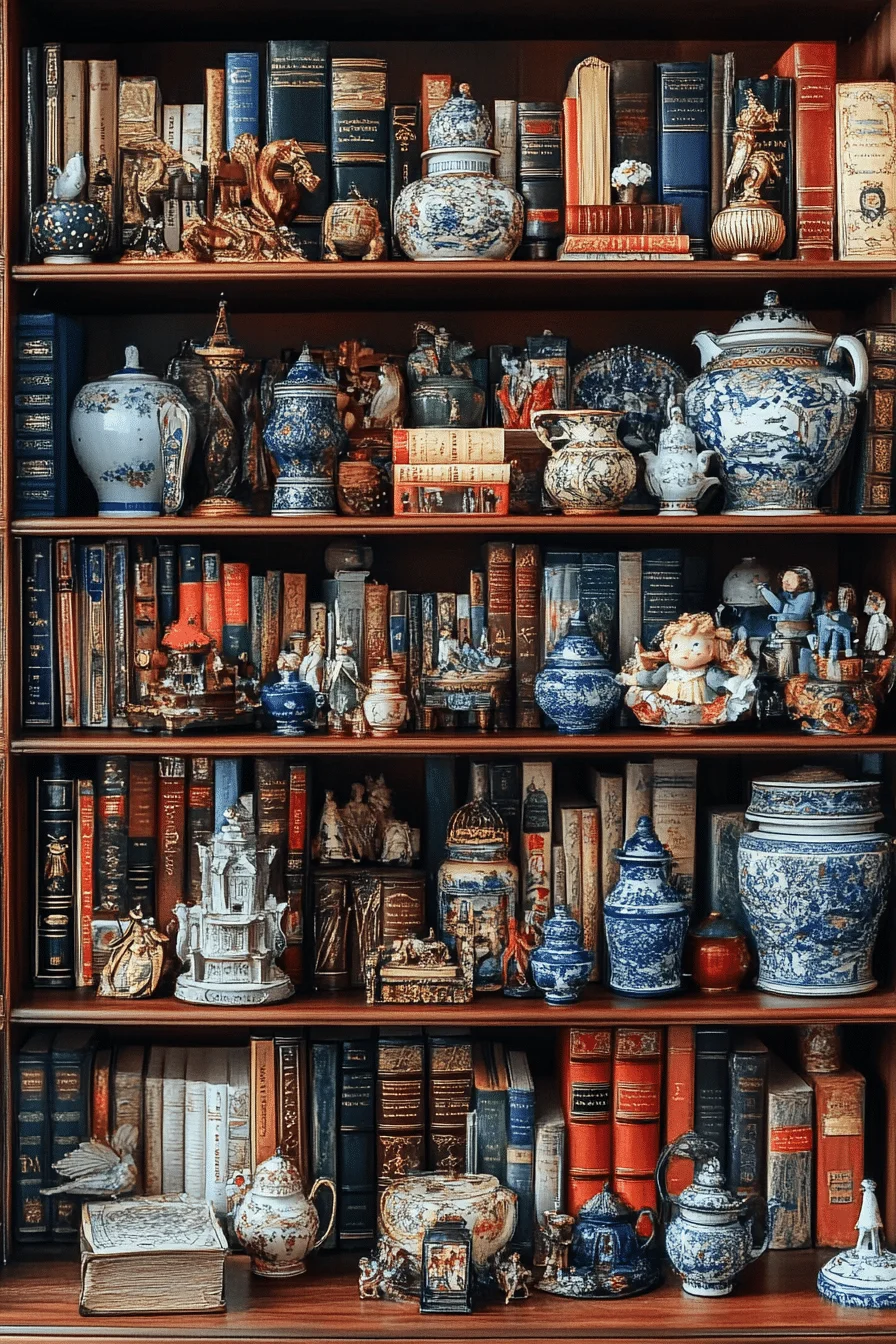 Whimsical storybook-inspired bookshelf