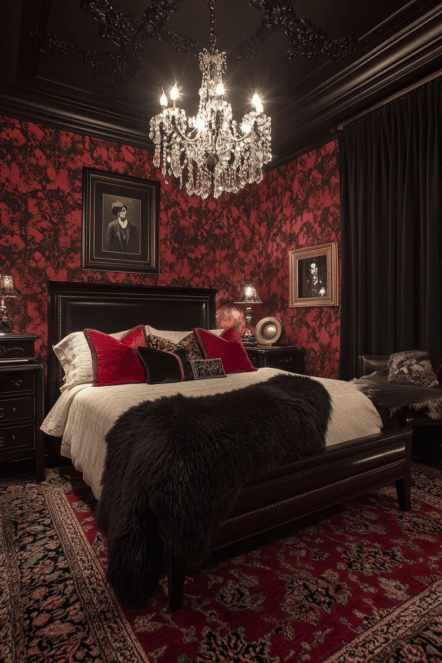 Jazz Age vintage bedroom