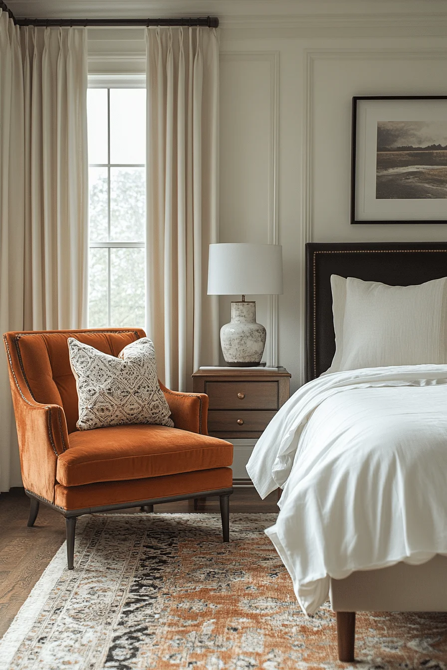 Harmonious Design Transitional Bedroom