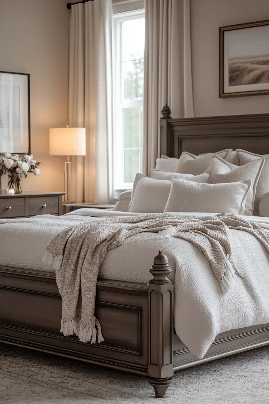 Understated Luxury Transitional Bedroom