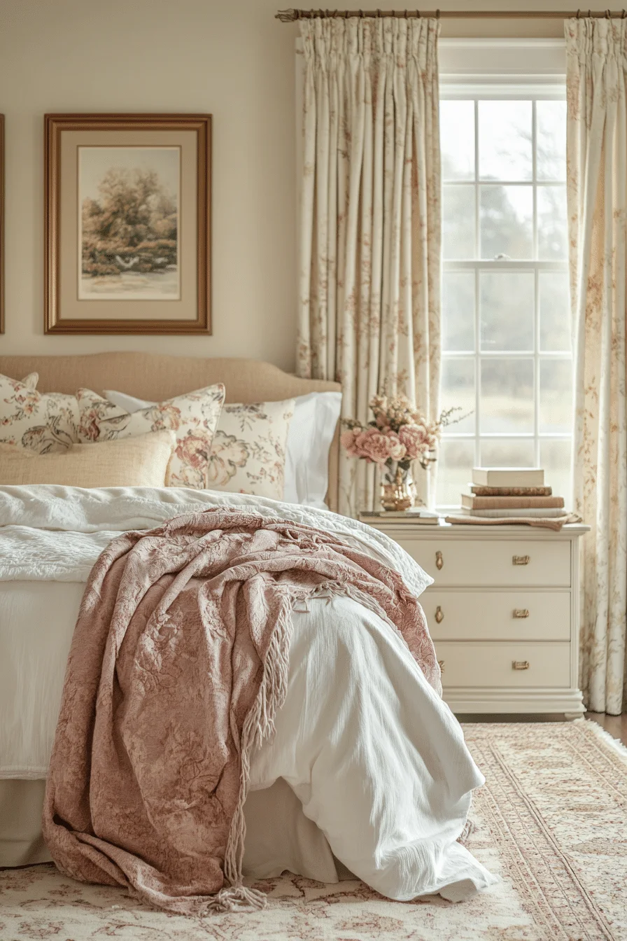 Elegant Rest Transitional Bedroom