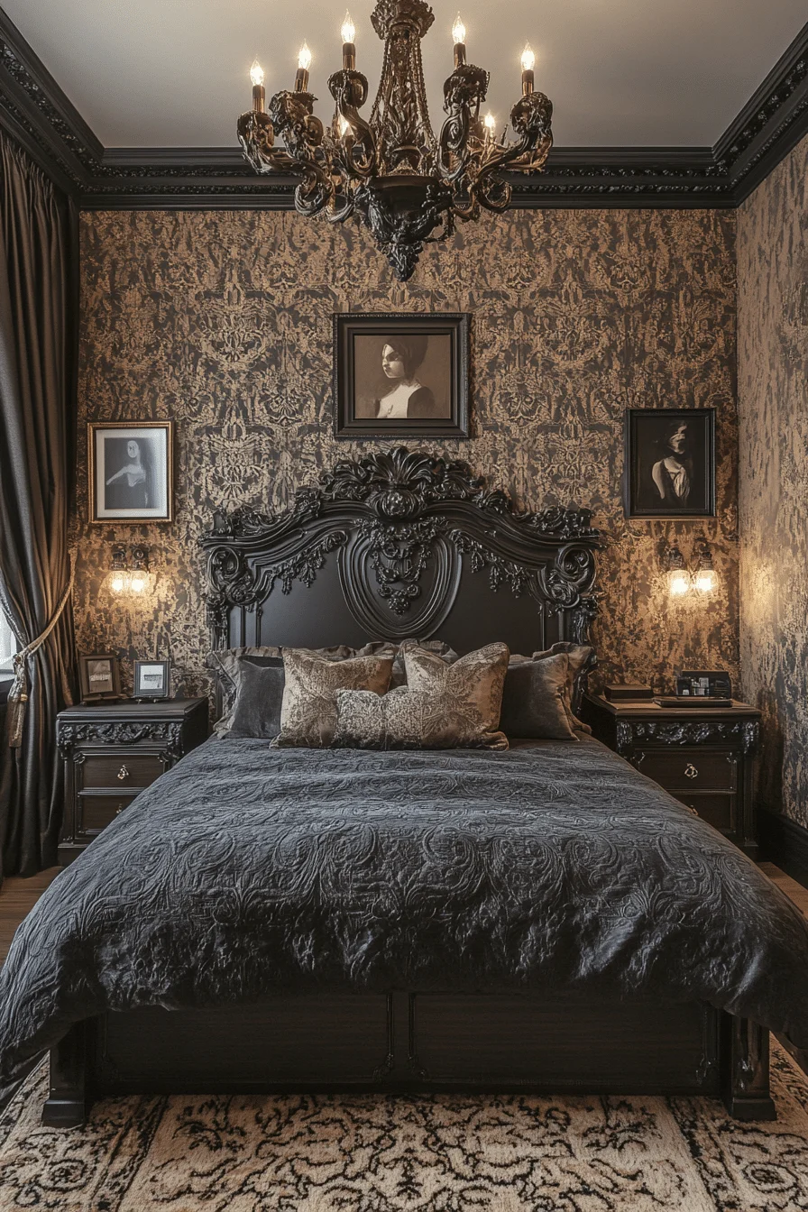 Victorian-Modern Synthesis Bedroom