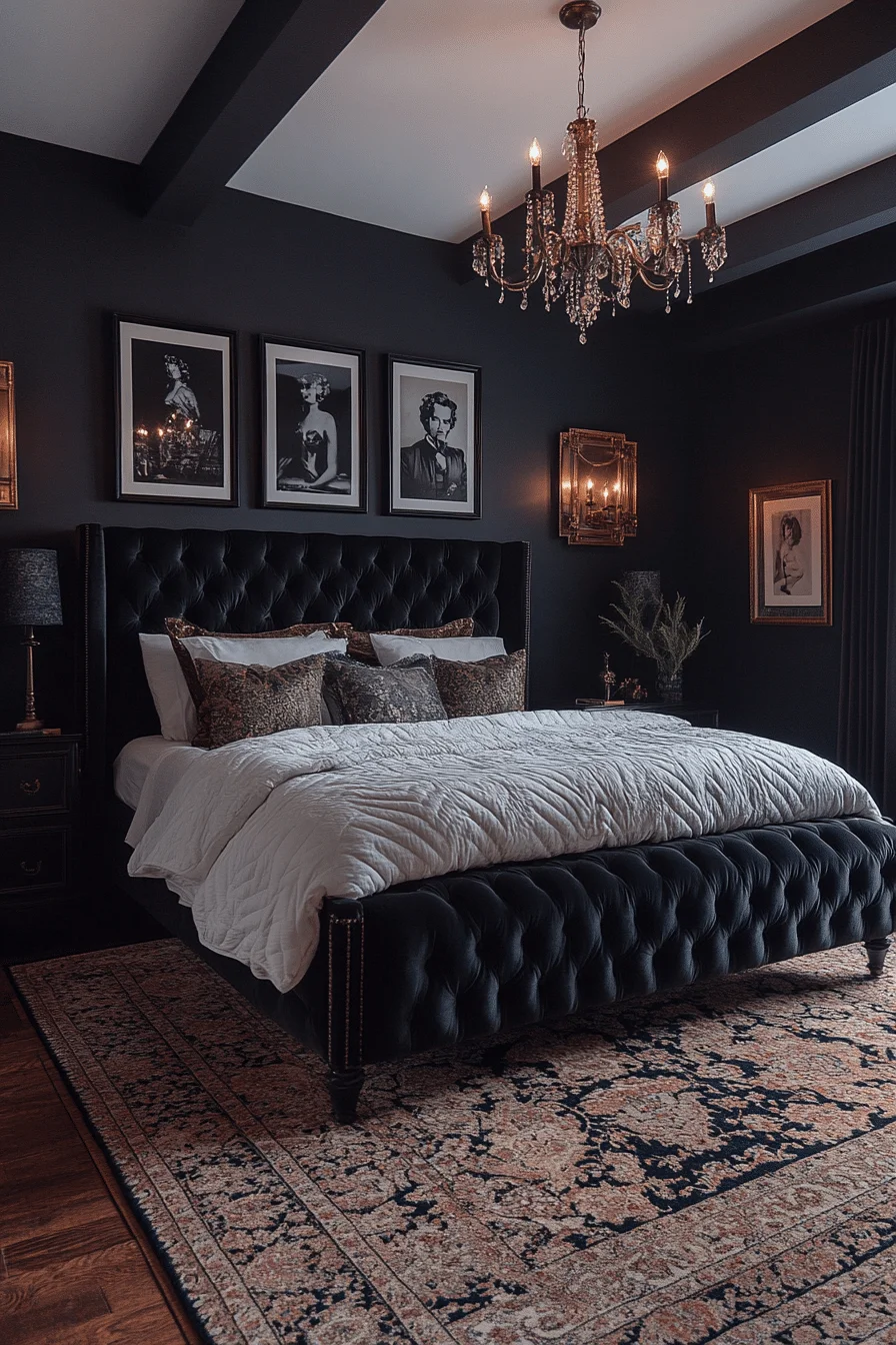 Luxurious Vintage Chic Bedroom