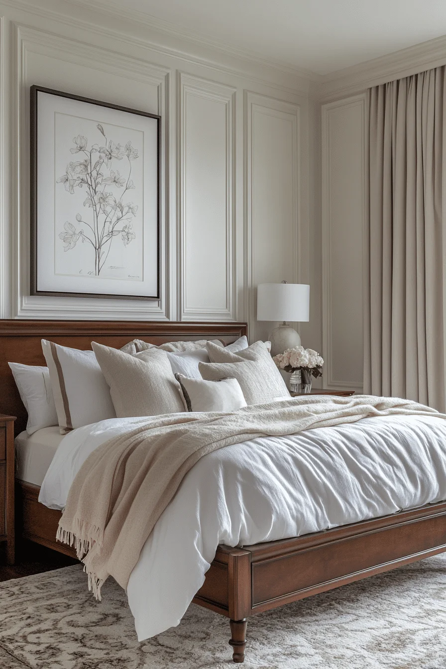 Transitional Bedroom Design