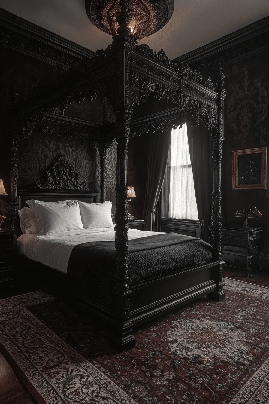 Neo-Victorian Luxury Escape Bedroom