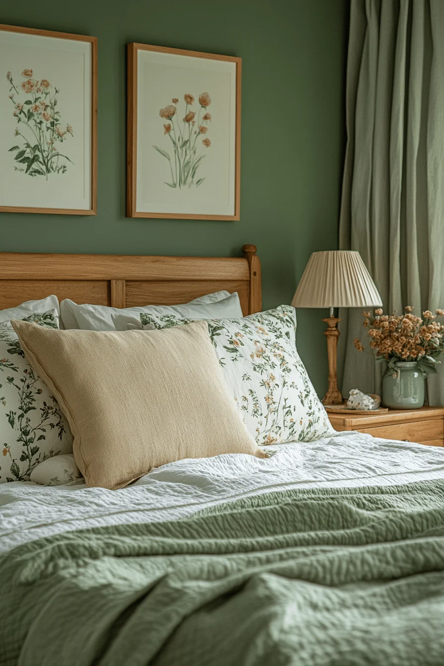 Moss Green Bedroom
