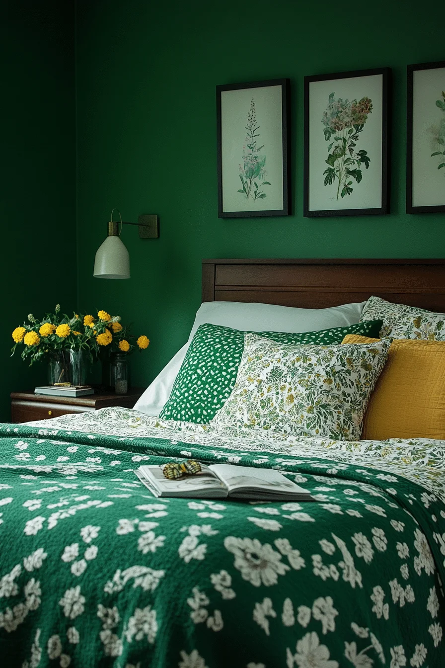 Jade Green Bedroom