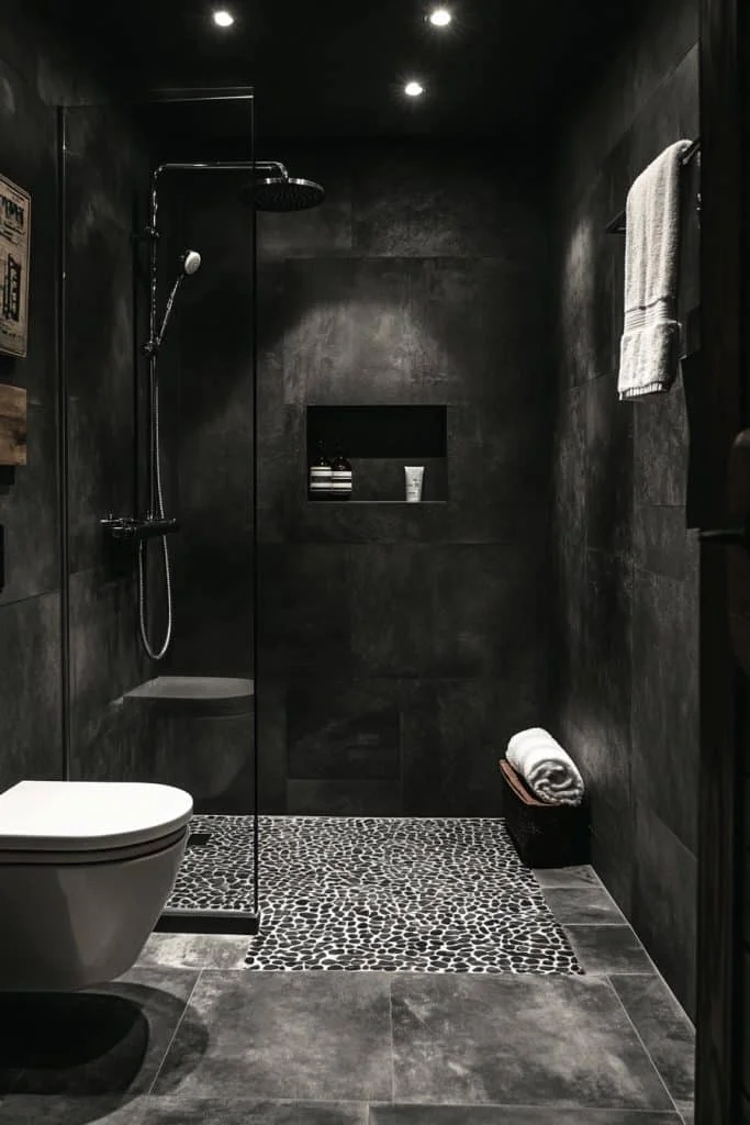 Monochrome Bathroom Design