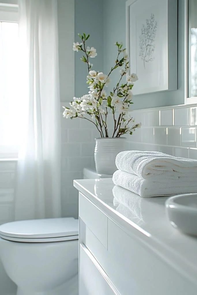 Light and Airy Bathroom Colors