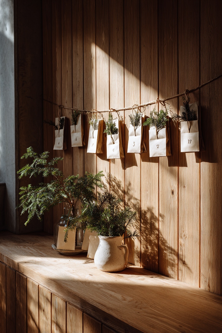 Craft Minimalist Advent Calendars